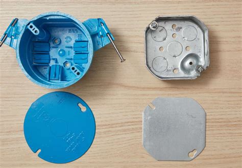 residential junction box|plastic vs metal junction box.